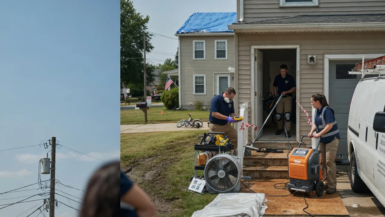 Water Damage Repair in Leisenring, PA near me